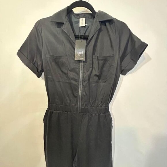 SMASH & TESS (the KIMI overalls) new with tags size x-small. Black. Super soft! - Picture 3 of 12